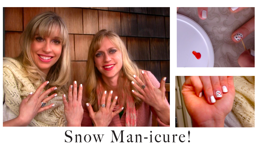 Click for your how to: make an adorable Snow "Man" Icure!